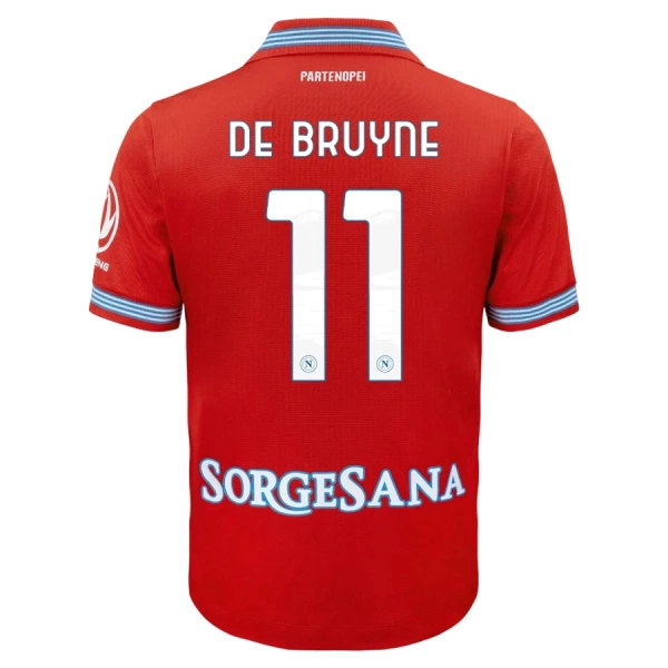 SSC Napoli De Bruyne 11 Shirt Heren Derde 2026/27 SSC Napoli De Bruyne 11 Shirt Heren Derde 2026/27