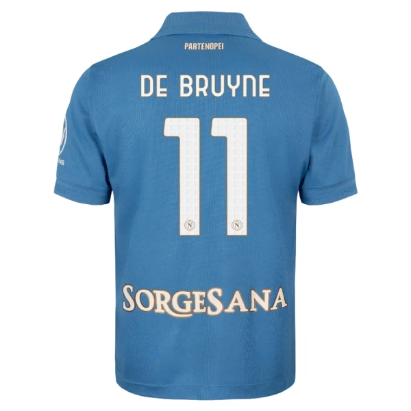 SSC Napoli De Bruyne 11 Shirt Heren Thuis 2026/27 SSC Napoli De Bruyne 11 Shirt Heren Thuis 2026/27