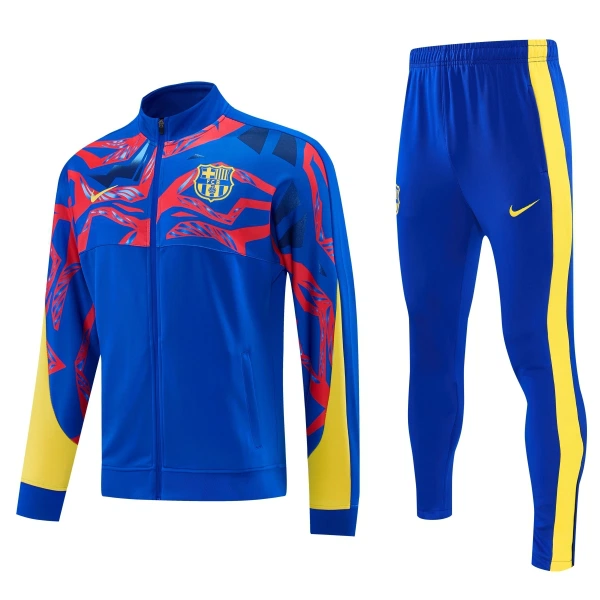 Barcelona Trainingsjack Pak Heren 2026/27 Blauwe Barcelona Trainingsjack Pak Heren 2026/27 Blauwe