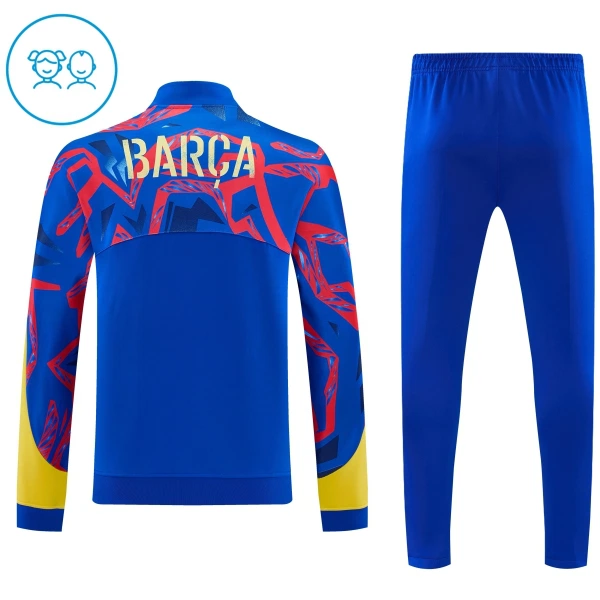 Barcelona Trainingsjack Pak Kind 2026/27 Blauwe