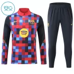 Barcelona Trainingssweaterset Kind 2026/27 Kwartrits Rode