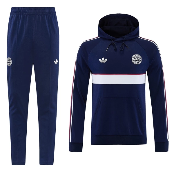 Bayern München Hoodie Trainingssweaterset Heren 2026/27 Grijze