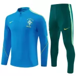 Brazilië Trainingssweaterset Heren 2026/27 Kwartrits Blauwe