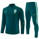 Brazilië Trainingssweaterset Heren 2026/27 Kwartrits Groene