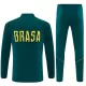 Brazilië Trainingssweaterset Heren 2026/27 Kwartrits Groene