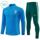 Brazilië Trainingssweaterset Kind 2026/27 Kwartrits Blauwe