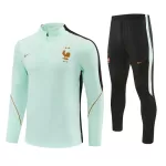 Frankrijk Trainingssweaterset Heren 2026/27 Kwartrits Witte