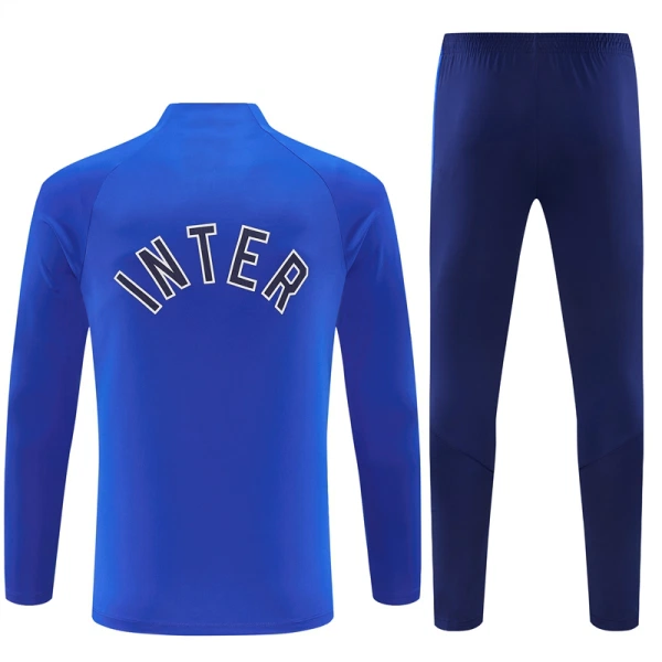 Inter Milan Trainingssweaterset Heren 2026/27 Kwartrits Blauwe