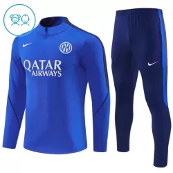 Inter Milan Trainingssweaterset Kind 2026/27 Kwartrits Blauwe Inter Milan Trainingssweaterset Kind 2026/27 Kwartrits Blauwe