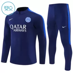 Inter Milan Trainingssweaterset Kind 2026/27 Kwartrits Blauwe Inter Milan Trainingssweaterset Kind 2026/27 Kwartrits Blauwe
