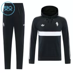Juventus Hoodie Trainingssweaterset Kind 2026/27 Zwarte Juventus Hoodie Trainingssweaterset Kind 2026/27 Zwarte