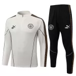 Manchester City Trainingssweaterset Heren 2026/27 Kwartrits Grijze