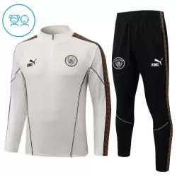 Manchester City Trainingssweaterset Kind 2026/27 Kwartrits Grijze Manchester City Trainingssweaterset Kind 2026/27 Kwartrits Grijze