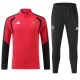 Manchester United Trainingssweaterset Heren 2026/27 Kwartrits Rode Manchester United Trainingssweaterset Heren 2026/27 Kwartrits Rode