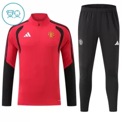 Manchester United Trainingssweaterset Kind 2026/27 Kwartrits Rode Manchester United Trainingssweaterset Kind 2026/27 Kwartrits Rode