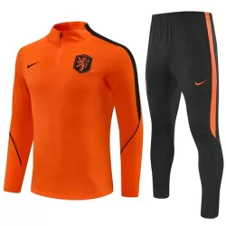 Nederland Trainingssweaterset Heren 2026/27 Kwartrits Oranje Nederland Trainingssweaterset Heren 2026/27 Kwartrits Oranje