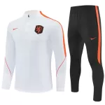 Nederland Trainingssweaterset Heren 2026/27 Kwartrits Witte