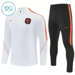 Nederland Trainingssweaterset Kind 2026/27 Kwartrits Witte