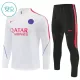 Paris Saint-Germain Trainingssweaterset Kind 2026/27 Kwartrits Witte Paris Saint-Germain Trainingssweaterset Kind 2026/27 Kwartrits Witte