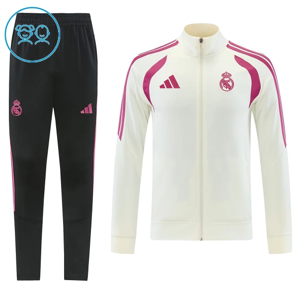 Real Madrid Trainingsjack Pak Kind 2026/27 Witte