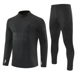 Real Madrid Trainingssweaterset Heren 2026/27 Kwartrits Zwarte Real Madrid Trainingssweaterset Heren 2026/27 Kwartrits Zwarte