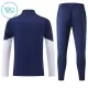 Real Madrid Trainingssweaterset Kind 2026/27 Kwartrits Blauwe