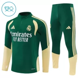 Real Madrid Trainingssweaterset Kind 2026/27 Kwartrits Groene