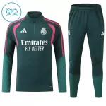 Real Madrid Trainingssweaterset Kind 2026/27 Kwartrits Groene