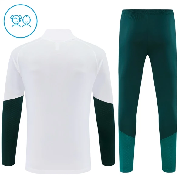 Real Madrid Trainingssweaterset Kind 2026/27 Kwartrits Witte