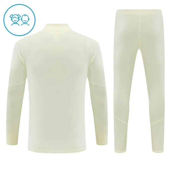 Real Madrid Trainingssweaterset Kind 2026/27 Kwartrits Witte