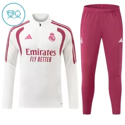 Real Madrid Trainingssweaterset Kind 2026/27 Kwartrits Witte Real Madrid Trainingssweaterset Kind 2026/27 Kwartrits Witte