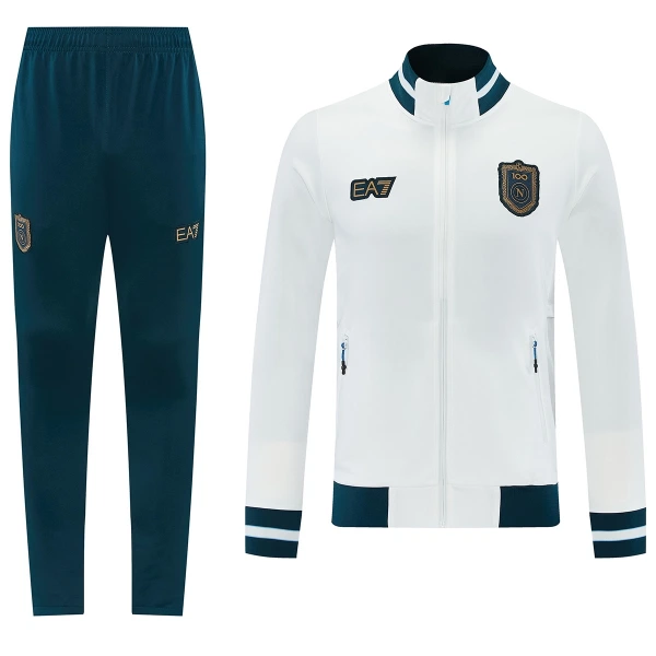 SSC Napoli Trainingsjack Pak Heren 2026/27 Witte SSC Napoli Trainingsjack Pak Heren 2026/27 Witte