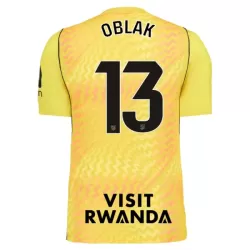 Atlético Madrid Oblak 13 Keeper Shirt Heren 2026/27 Gele Atlético Madrid Oblak 13 Keeper Shirt Heren 2026/27 Gele