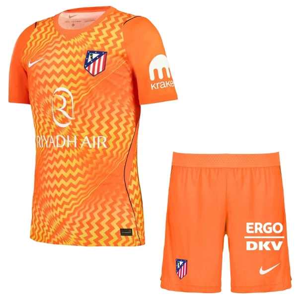 Atlético Madrid Oblak 13 Keeper Tenue Kind 2026/27 Oranje