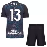 Atlético Madrid Oblak 13 Keeper Tenue Kind 2026/27 Zwarte