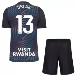 Atlético Madrid Oblak 13 Keeper Tenue Kind 2026/27 Zwarte Atlético Madrid Oblak 13 Keeper Tenue Kind 2026/27 Zwarte