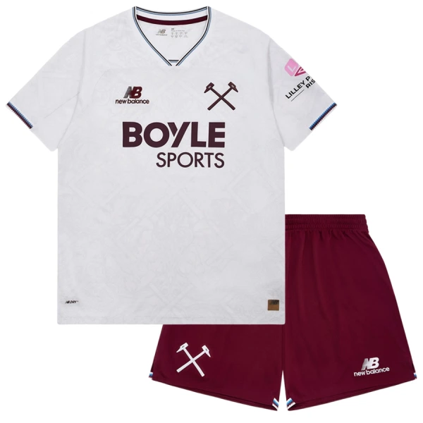 West Ham United Tenue Kind Uit 2026/27 West Ham United Tenue Kind Uit 2026/27