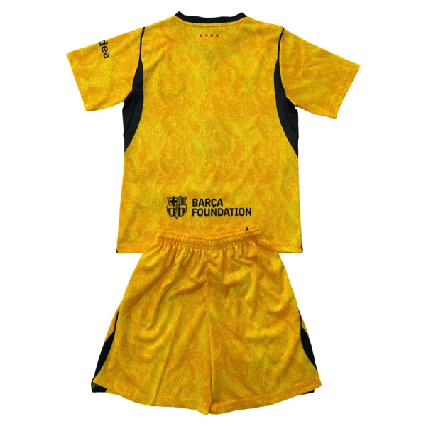 FC Barcelona Keeper Tenue Kind Uit 2026/27 Gele