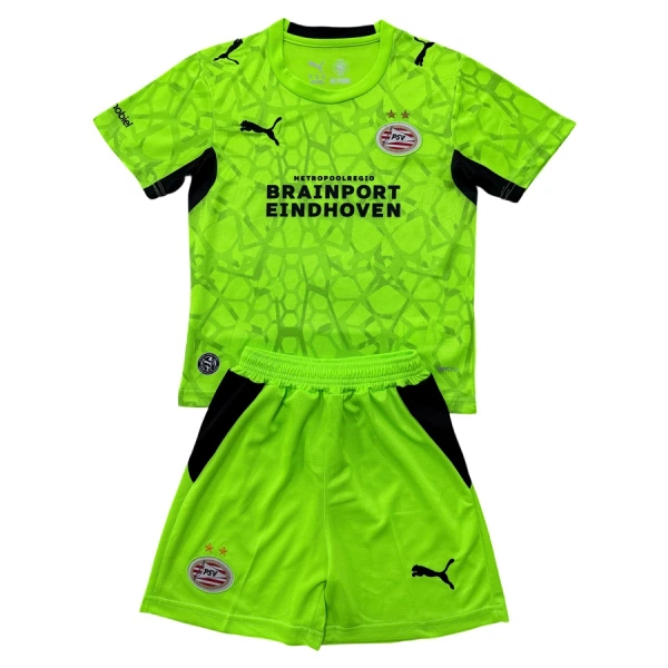 PSV Eindhoven Keeper Tenue Kind 2026/27 Groene PSV Eindhoven Keeper Tenue Kind 2026/27 Groene