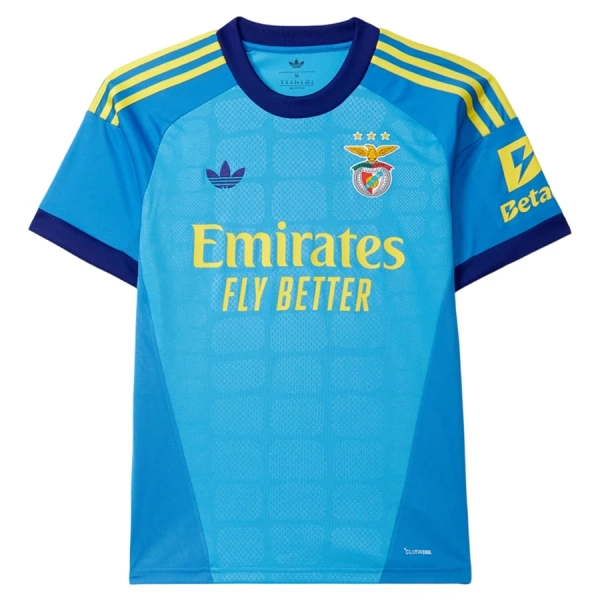S.L. Benfica Keeper Shirt Heren 2026/27 Blauwe S.L. Benfica Keeper Shirt Heren 2026/27 Blauwe