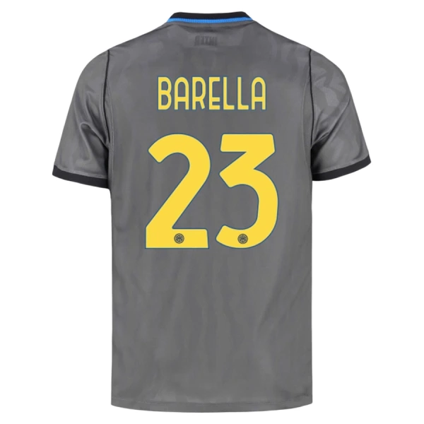 Inter Milan Barella 23 Shirt Heren Derde 2026/27 Inter Milan Barella 23 Shirt Heren Derde 2026/27
