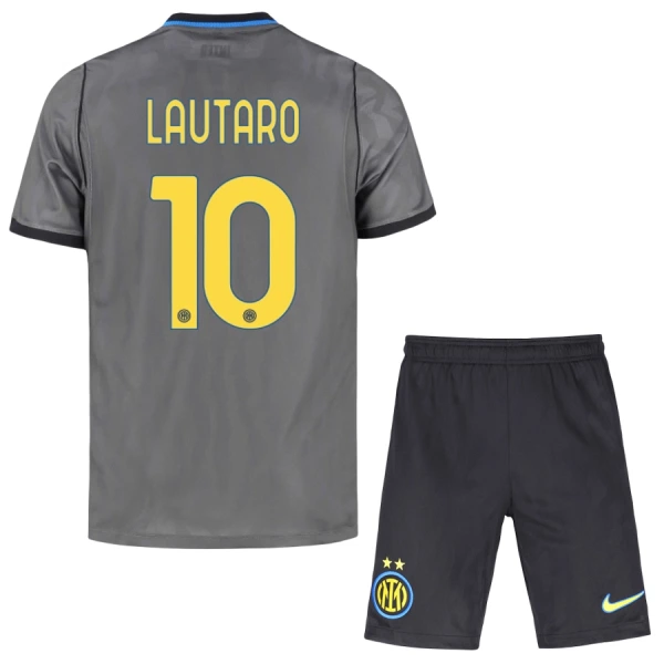 Inter Milan Lautaro 10 Tenue Kind Derde 2026/27 Inter Milan Lautaro 10 Tenue Kind Derde 2026/27