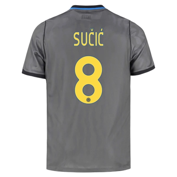 Inter Milan Sucic 8 Shirt Heren Derde 2026/27 Inter Milan Sucic 8 Shirt Heren Derde 2026/27