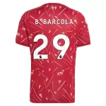 Liverpool B. Barcola 29 Shirt Heren Thuis 2026/27