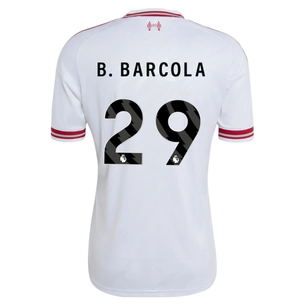Liverpool B. Barcola 29 Shirt Heren Uit 2026/27 Liverpool B. Barcola 29 Shirt Heren Uit 2026/27