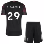 Liverpool B. Barcola 29 Tenue Kind Derde 2026/27