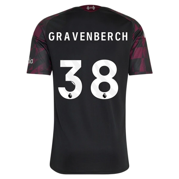 Liverpool Gravenberch 38 Shirt Heren Derde 2026/27 Liverpool Gravenberch 38 Shirt Heren Derde 2026/27
