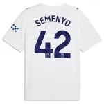 Manchester City Semenyo 42 Shirt Heren Derde 2026/27