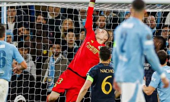 Andre Lunin, de laatste verdedigingslinie voor de overwinning van Real Madrid