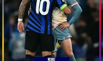 Champions League, de eerste ronde van de confrontatie tussen de Blue Moon Army en de Nerazzurri